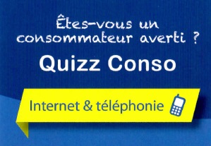 Quizz Conso Inernet Téléphonie.
